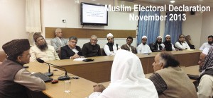 Muslims Unveil 2014 Poll Agenda