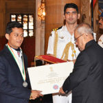 Aftab Sheikh Receives Indira Gandhi Award