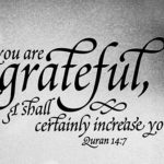 Quran Mentions Gratitude and Thankfulness