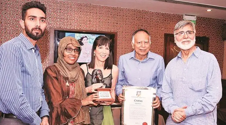 Sifiya Haneef gets  Neerja Bhanot Award