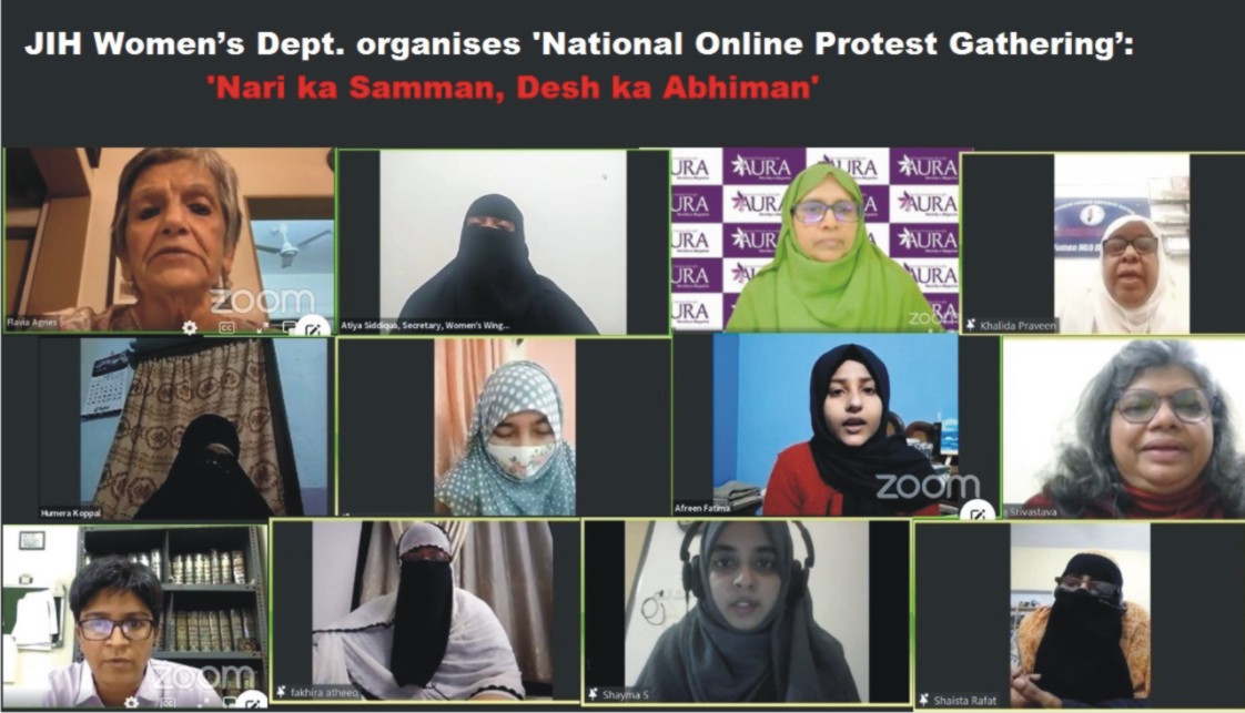 Women activists demand action  against hate-peddlers in online protest