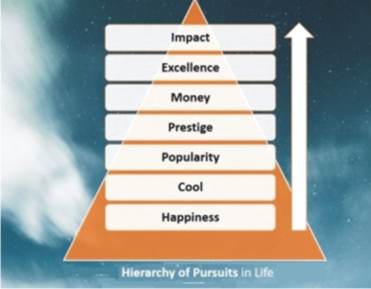 Levels of Personality and Pursuit of Happiness: A Motivational Journey