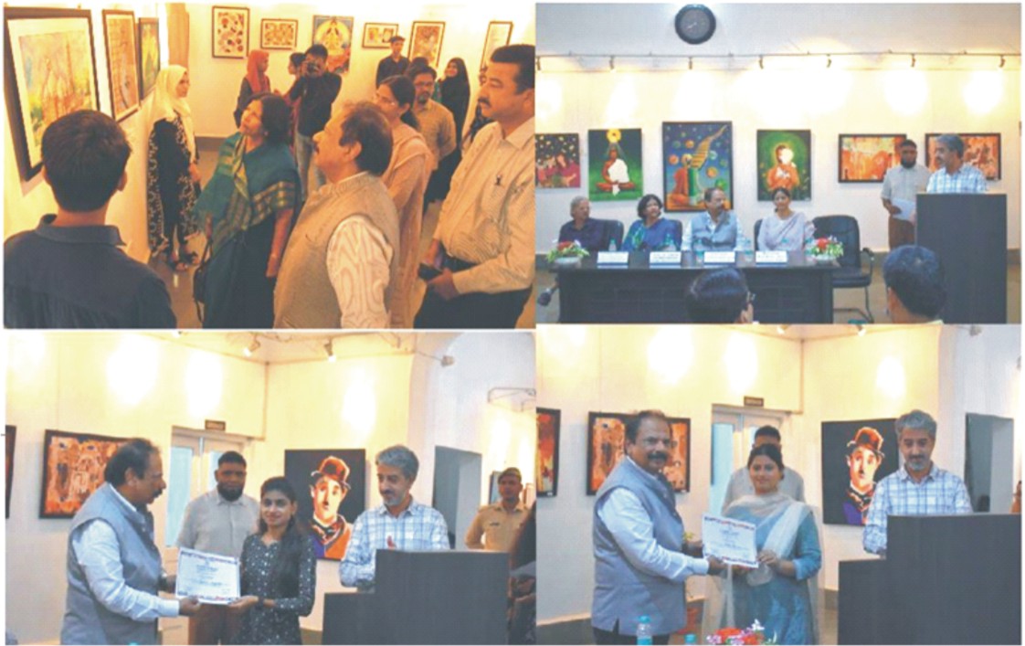 Art Exhibition Winners Felicitated