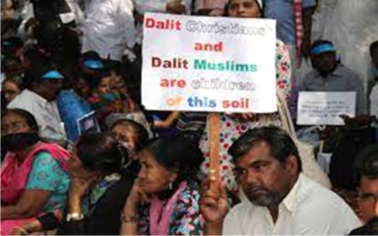 Center dillydallying SC status  to Dalit Muslims and Christians