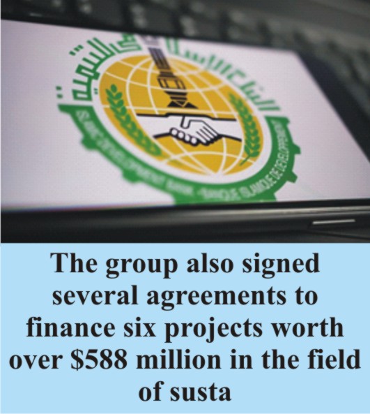 Islamic Development Bank signs 77 deals worth  $1.4bn for projects in member countries