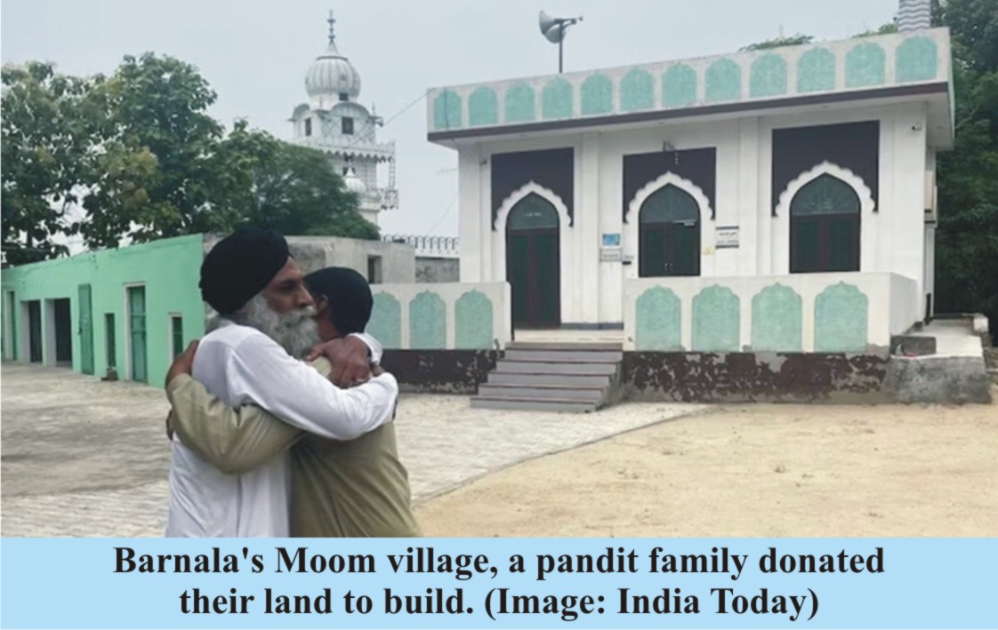Punjab Witnesses a New Era of Communal Harmony- Abandoned Mosques are Restored