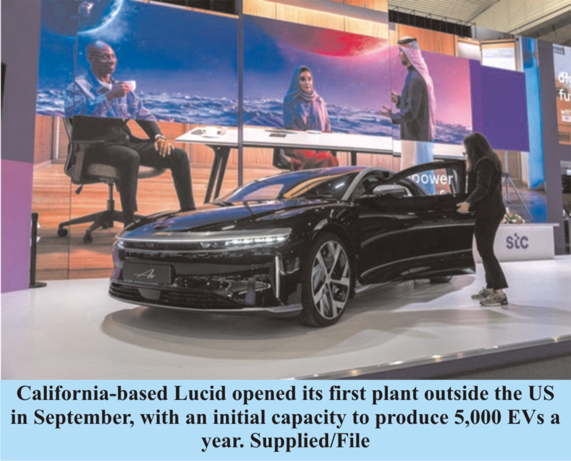 Lucid has Assembled nearly 800 cars  in the Saudi plant, Focused on Training: VP
