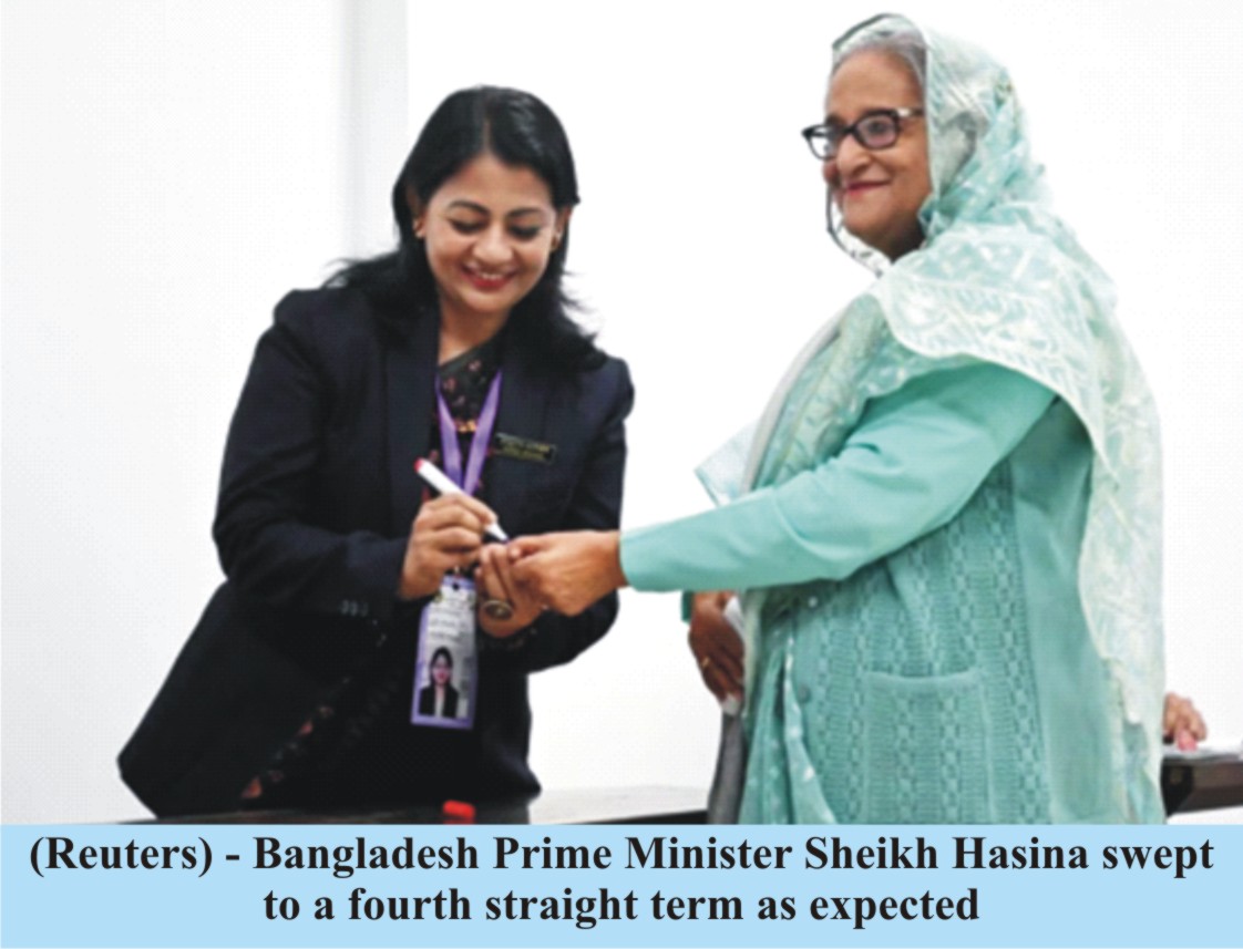 Bangladesh Prime Minister Sheikh Hasina Secures  Fifth Term Amid Election Boycott and Low Turnout