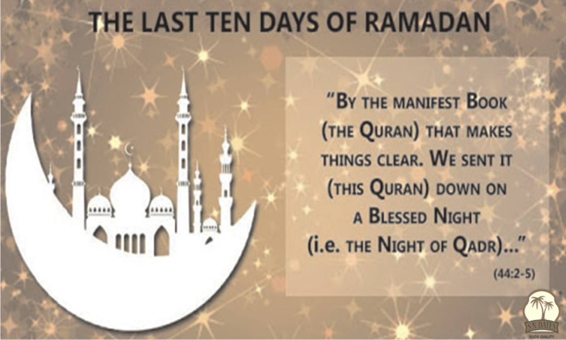 “Maximizing the Last Ten Days of Ramadan:  Guidance and Suggestions”