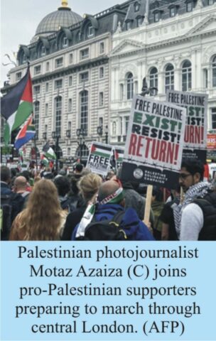 London March Marks 76th Nakba Anniversary Led By Palestinian 