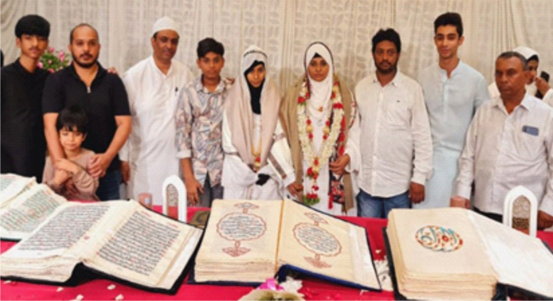 Exquisite Embroidered Quran Showcased at Ashoka Banquets Hall