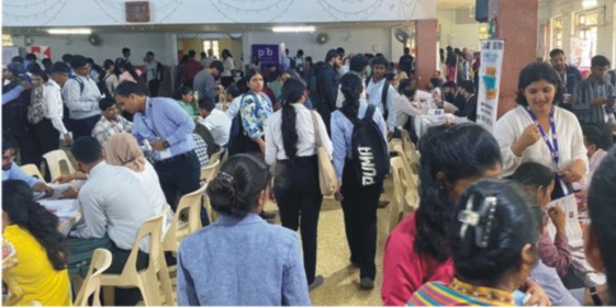 Unity Job Fair in Mumbai:  469 Candidates Secured Opportunities on Independence Day