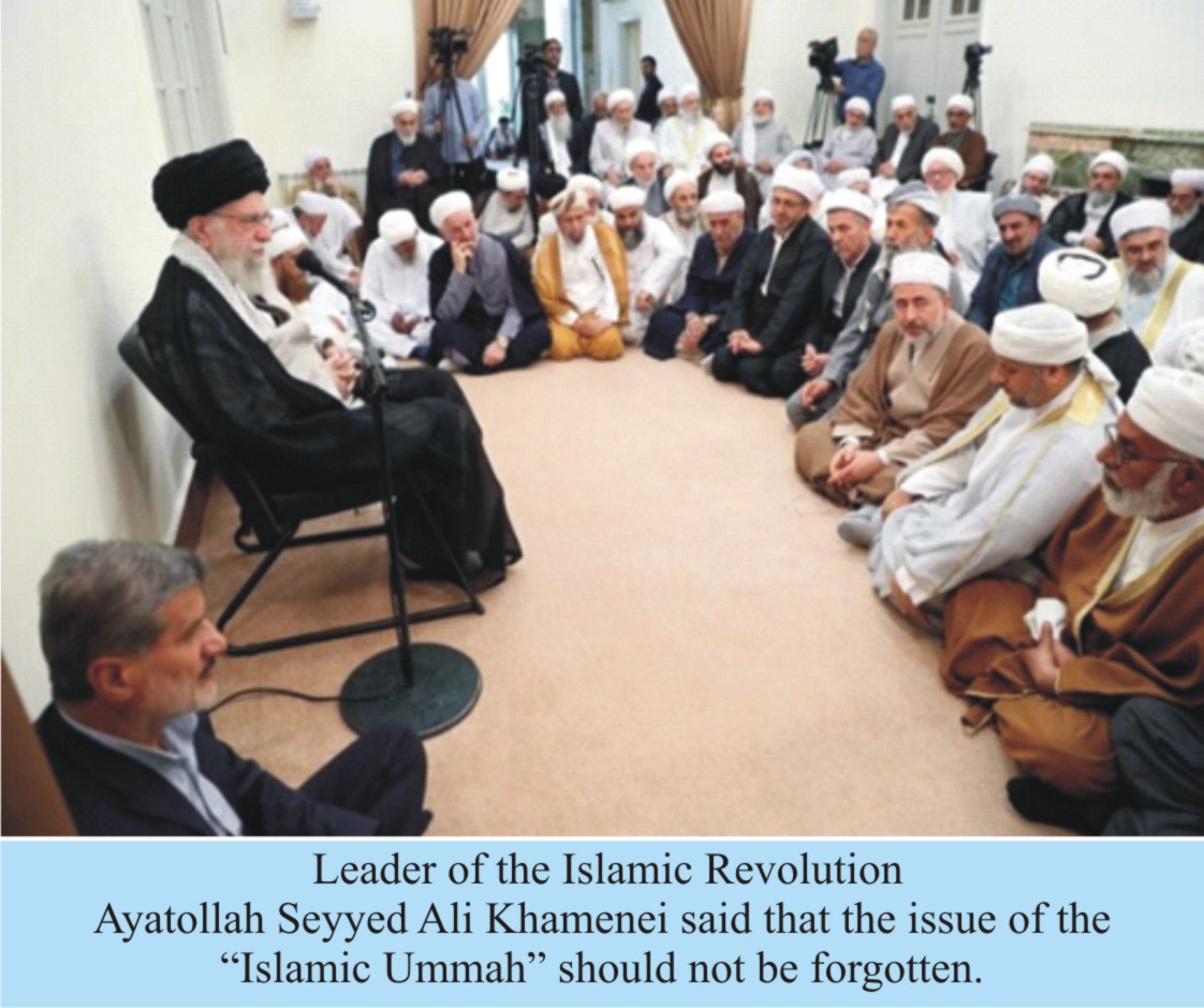 Ayatollah Khamenei Calls for Islamic  Solidarity and Commitment to  Palestine During Unity Week