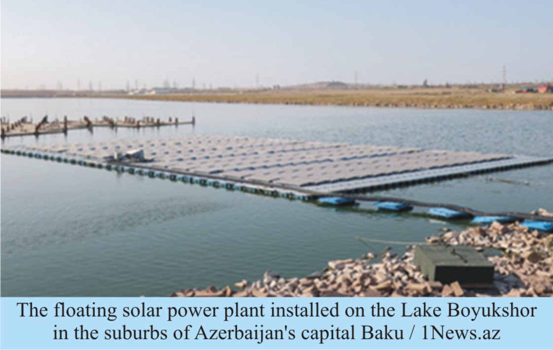 Azerbaijan Speeds Up Green Energy  with Floating Solar Plant