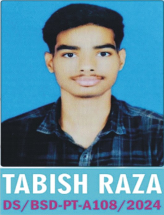 Tabish Raza Secures Spot  at Indian Statistical Institute, Delhi